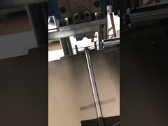 Auto Calendar Hanger Hook Making Machine Touch Screen Setting