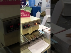 Semi Auto Industrial Index Tab Machine Single Sheet Laminating