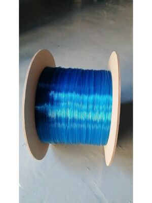 1.3mm to 3.0mm Plastic Spiral PVC Filament  Plastic Coil Binding Recycled Wire Thickness Filament