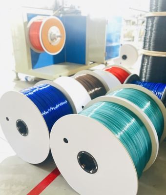 Eco-friendly Colorful Plastic Spiral PVC Plastic Coil Binding Recycled Wire Thickness Filament